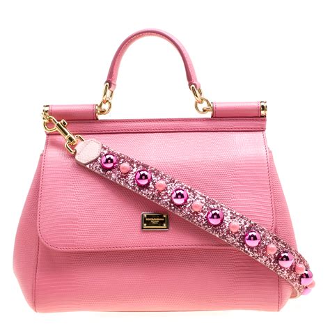 dolce and gabbana pink handbags.